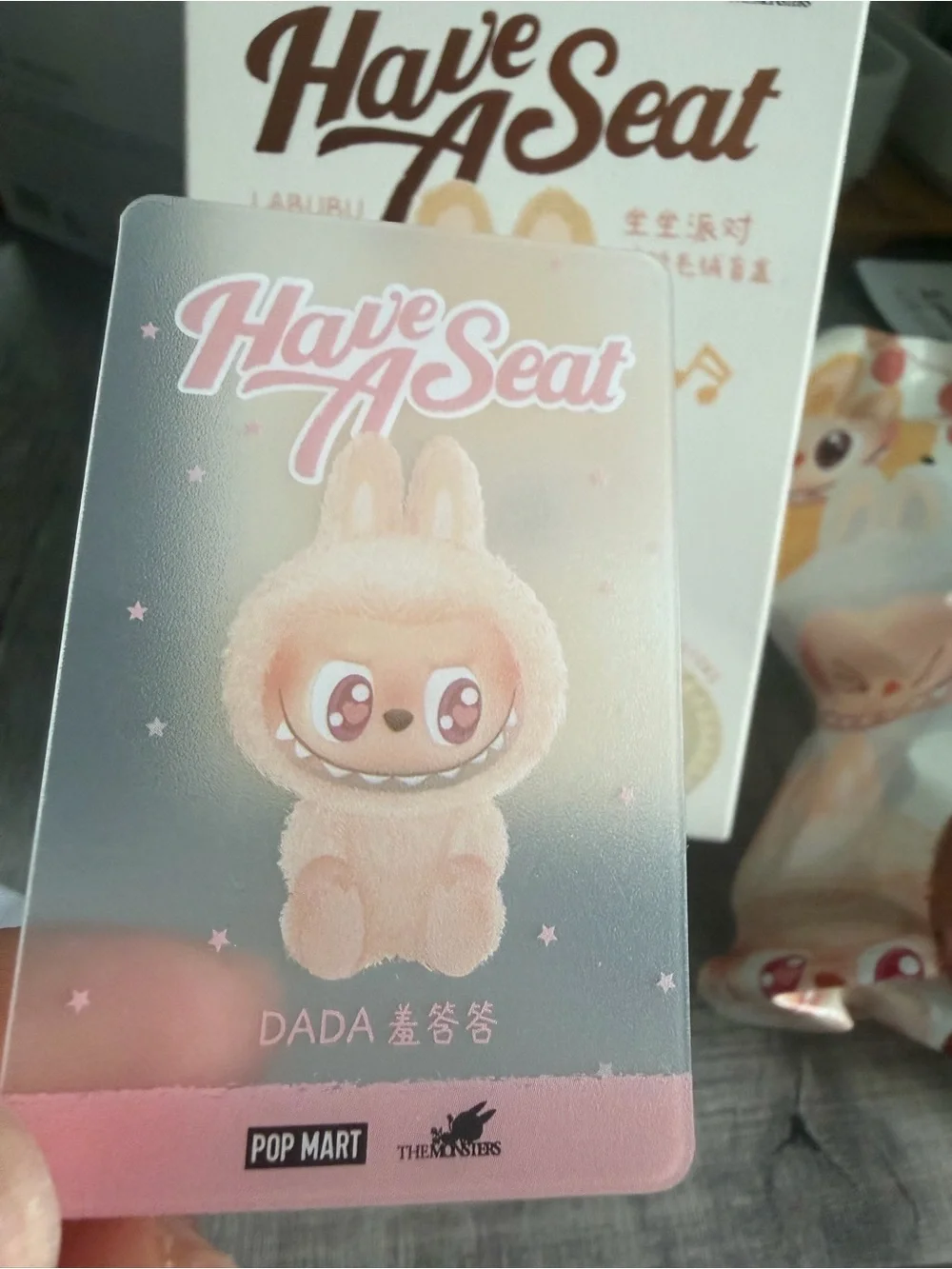 Have A Seat Labubu Plush Figure - DADA